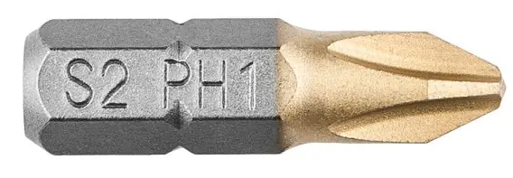 Darmowa dostawa Końcówki wkrętakowe PZ1 x 25 mm, 2 szt.